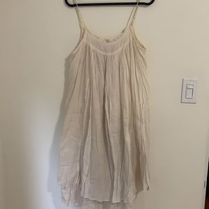 Creme vintage summer dress